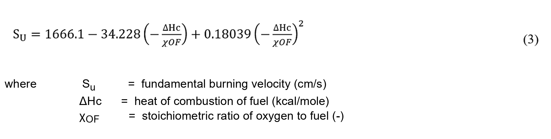 Britton’s correlation provided in NFPA 68