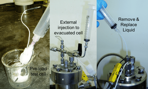 Closed Cell ARSST Sample Addition