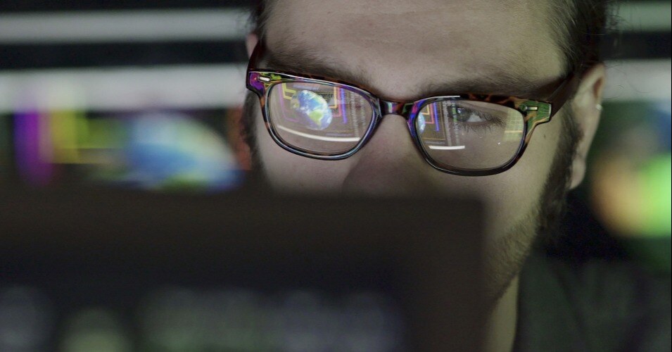man-working-on-computer
