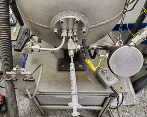 hybrid mixtures testing apparatus