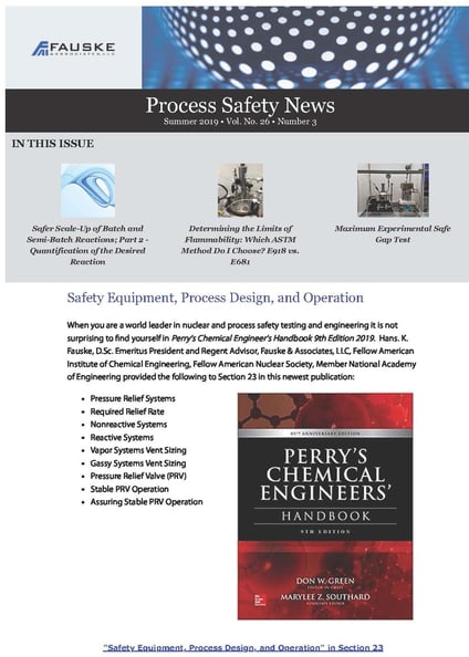 Process Safety News Summer 2019 