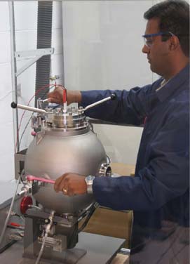 Tests performed in a 20-L Chamber