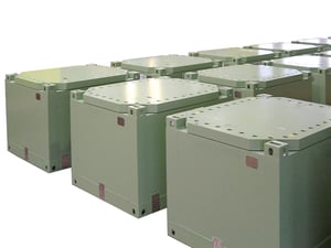 Shielded Containers and Nuclear Waste Processing